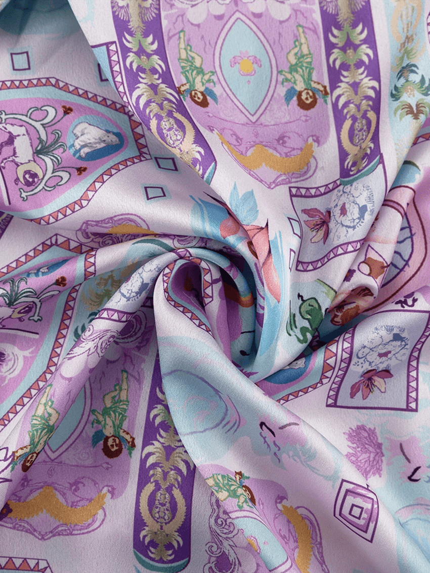 Pigiama Chic 2025 completo due pezzi satin couture in vetrina