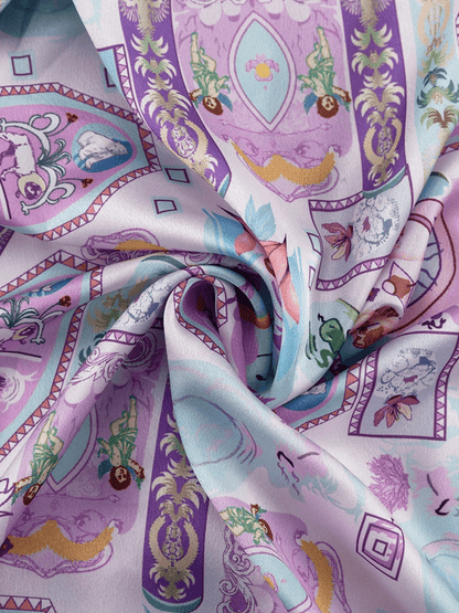 Pigiama Chic 2025 completo due pezzi satin couture in vetrina
